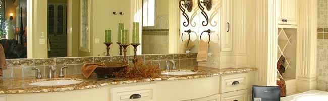Custom luxury bathroom in custom boise meridian eagle idaho home